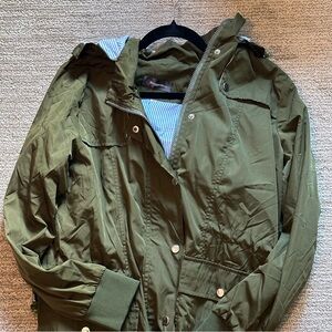 Women’s Green Military Utility Jacket
